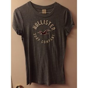 Grey Hollister shirt