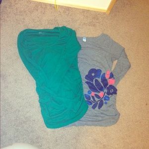 2 maternity shirt