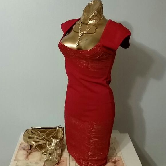 XOXO Dresses & Skirts - BANDAGE STYLE RED DRESS NWT❤️❤️❤️❤️