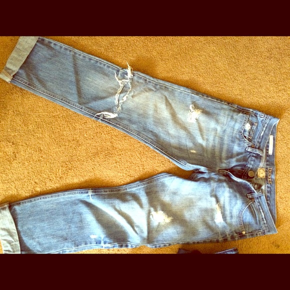 Boyfriend style ankle Jean