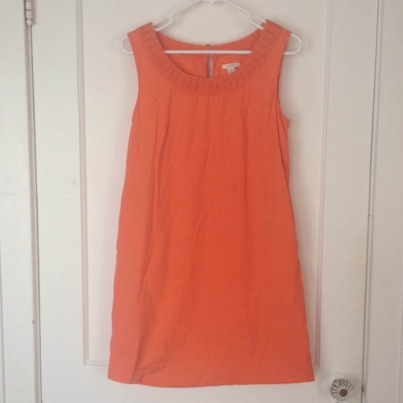 J Crew Orange Sun Dress! Size 6!