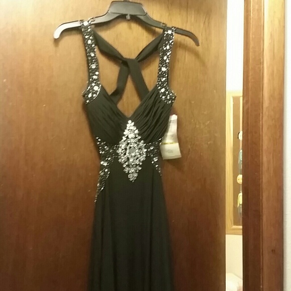 Sexy black dress