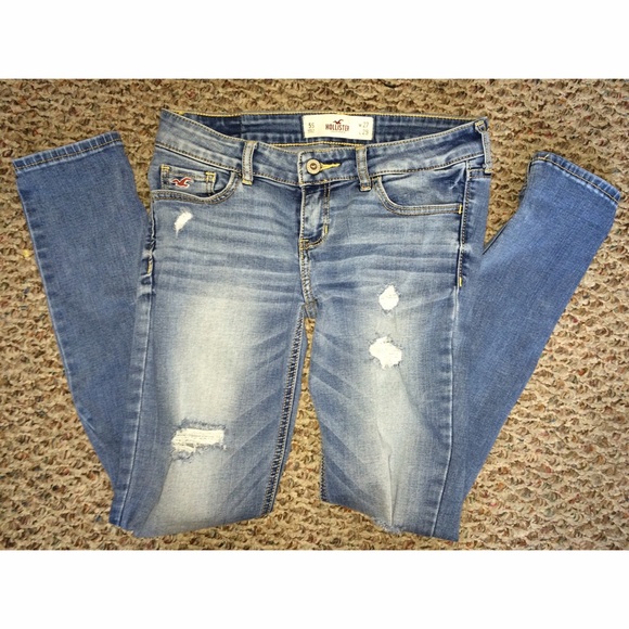 Hollister super skinny jeans.
