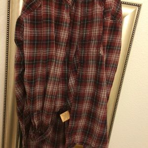 red/black flannel