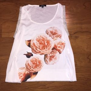 Floral Sleeveless Top