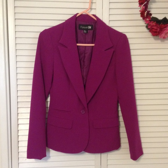 Purple Blazer