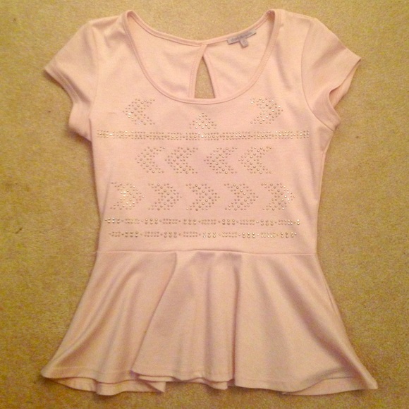 Charlotte Russe Peplum Top