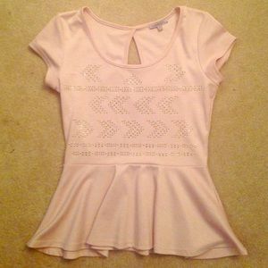 Charlotte Russe Peplum Top