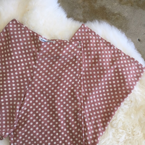 Lovers + Friends Pants - lover & friends | high waisted polka dotted pants