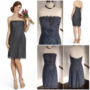 Charcoal Gray Party Dress