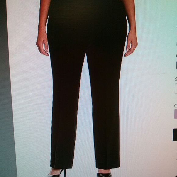 Lane Bryant Ponte trousers black