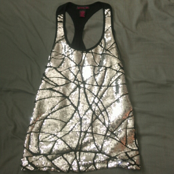 Black sequin top - Picture 1 of 1