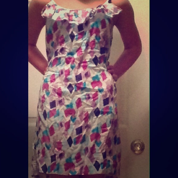 Geometric Pattern Dress