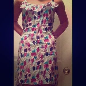Geometric Pattern Dress