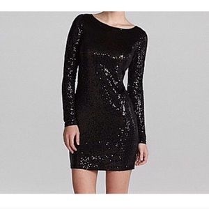 Sequence sweater dress