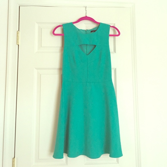 REDUCED Teal French Connection Dress, like new!