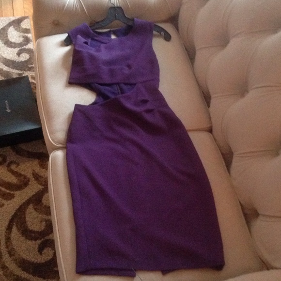 Bcbg cut out dress