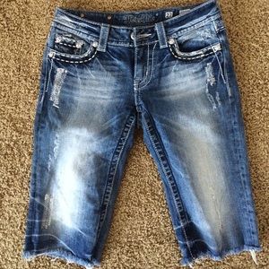 Miss Me Bermuda shorts