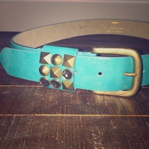 Betsey Johnson Turquoise Belt