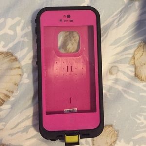 Pink iPhone 5 case