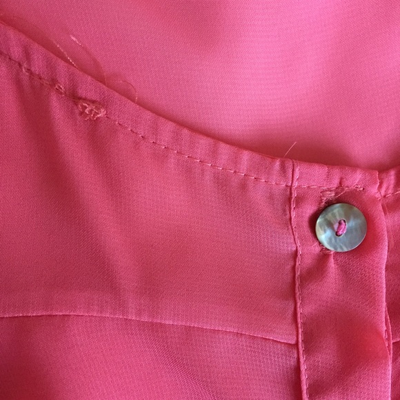 Pink Chiffon Top - Picture 4 of 4