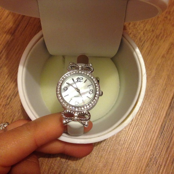 Silver watch