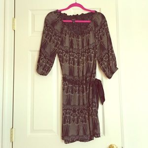 Rustic print Banana Republic dress like new!
