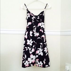 Spaghetti Strapped Floral Sundress