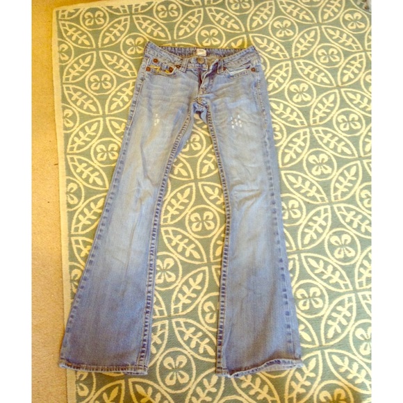 Light destroy True Religion Jeans