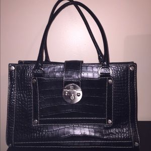 SALE!! Michael Kors vintage black leather handbag