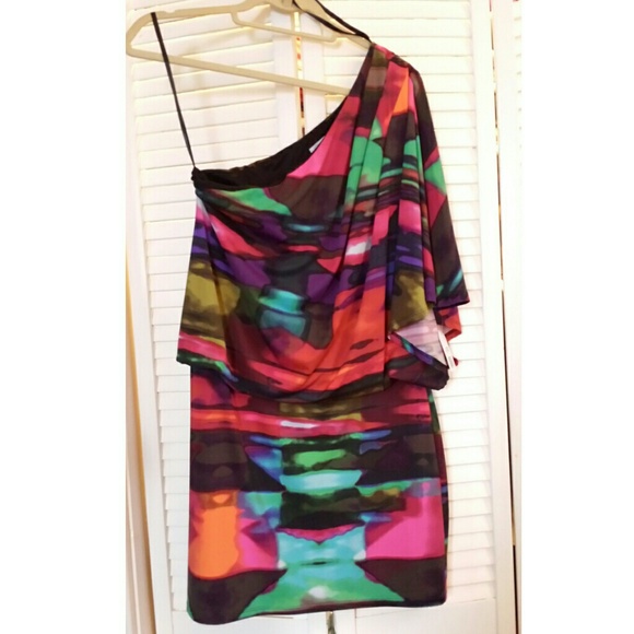 One arm party dress