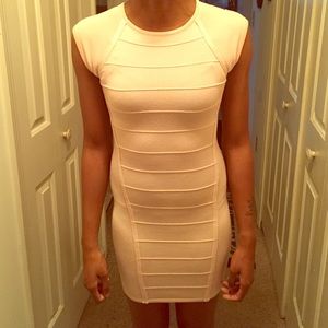 Forever 21 Seashell pink short length dress.