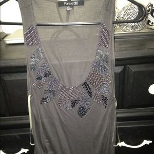 Long loose forever 21 tank