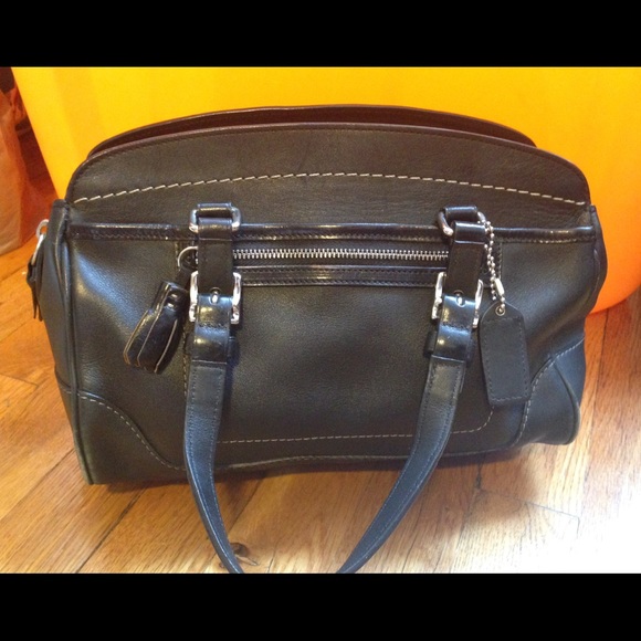 Black coach bag