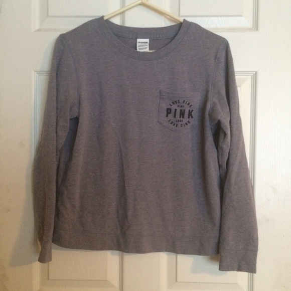 Grey Victoria's Secret Sweatshirt