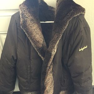 Baby Phat fur coat