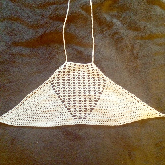 Crochet halter top