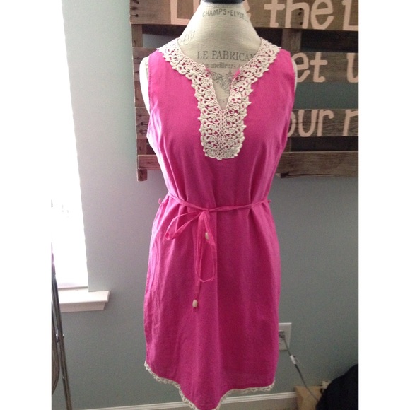 Perfect for Vacation Pink Dress