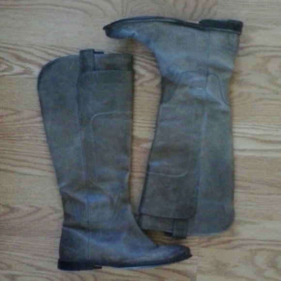 Frye PAIGE gray boots!
