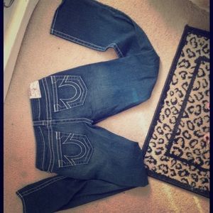True Religion Straight Leg Jeans