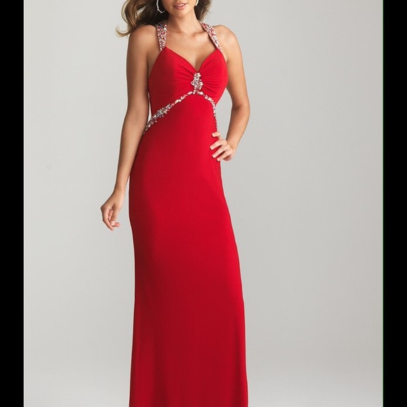 Red prom/formal dress