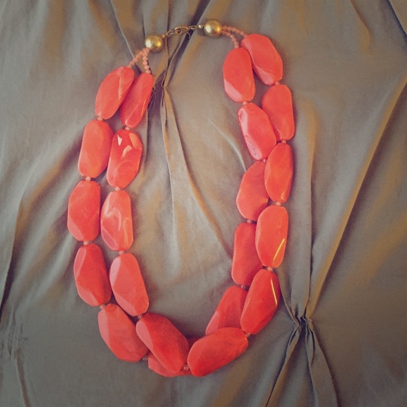 Coral Stone Necklace