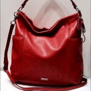 SPECIAL COACH OFFER Park Crimson Leather Hobo