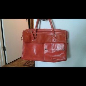 Liz Claiborne,  burnt orange handbag