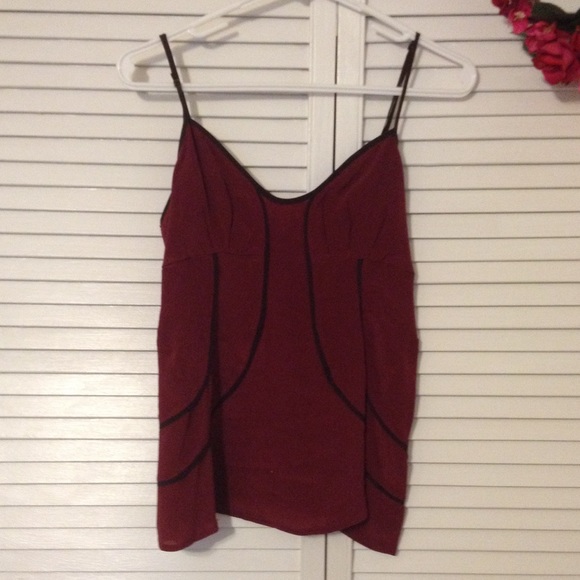 Urban Outfitters Maroon & Brown Tank Top