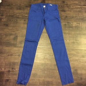 Hot blue jeans