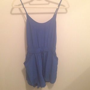 Blue Romper