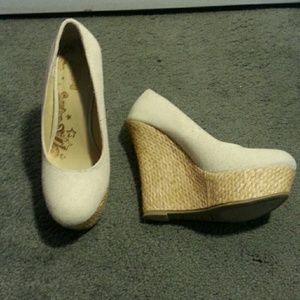 Brash Woven Wedges
