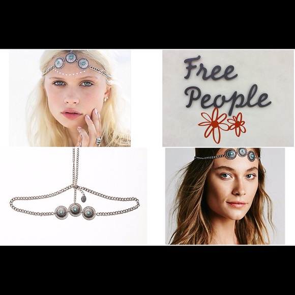 NWOT FREE PEOPLE Soft Chain Headpiece