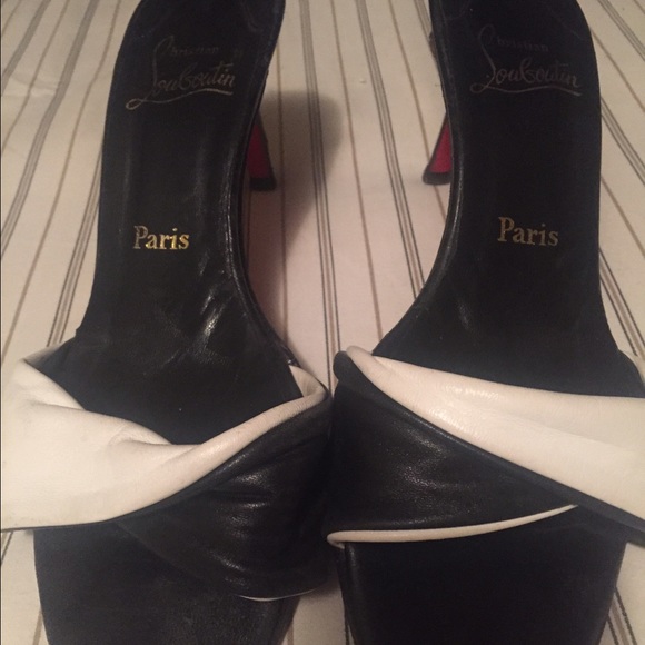 Authentic CL heel